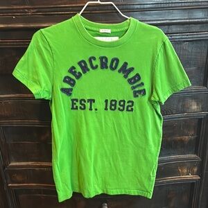 Abercrombie & Fitch Bright Green Tee